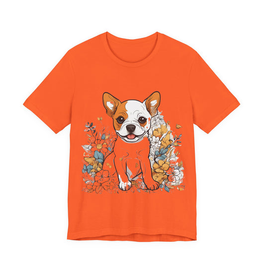 Adorable Pup T-Shirt | Cute Dog Lover Gift | Puppy Print Tee