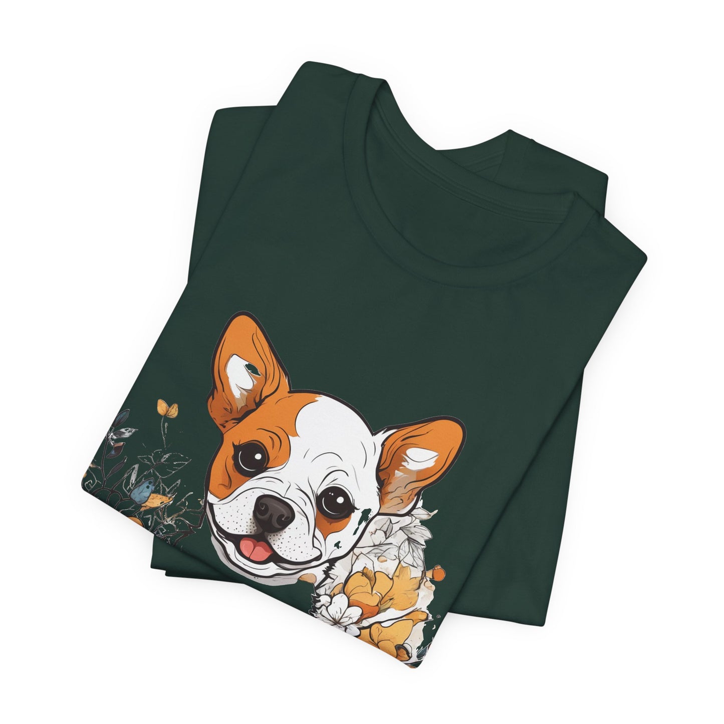 Adorable Pup T-Shirt | Cute Dog Lover Gift | Puppy Print Tee