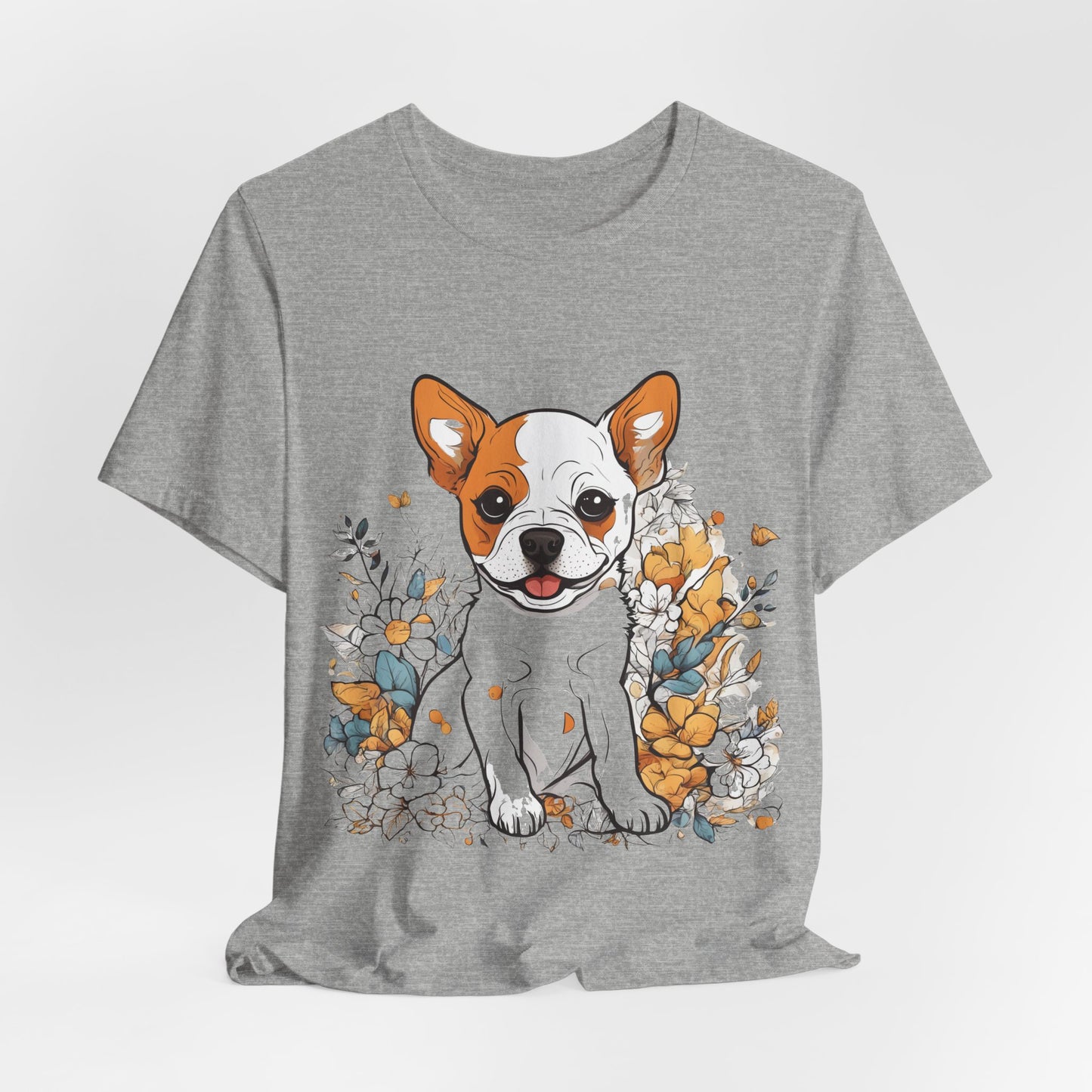 Adorable Pup T-Shirt | Cute Dog Lover Gift | Puppy Print Tee