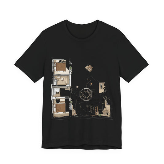 Unique Fictional Floorplans Tee