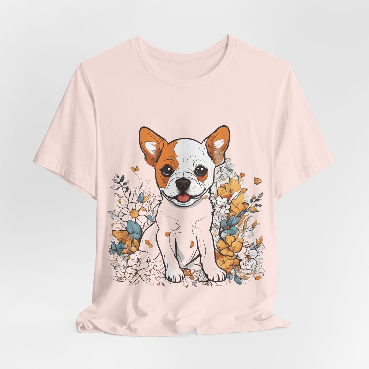 Adorable Pup T-Shirt | Cute Dog Lover Gift | Puppy Print Tee