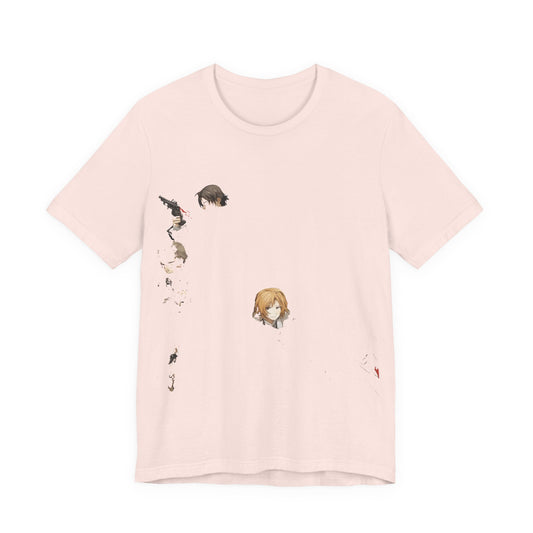 Baccano! Embrace the Chaos anime inspired graphic t-shirt featuring premium print design for anime fans and otaku culture enthusiasts