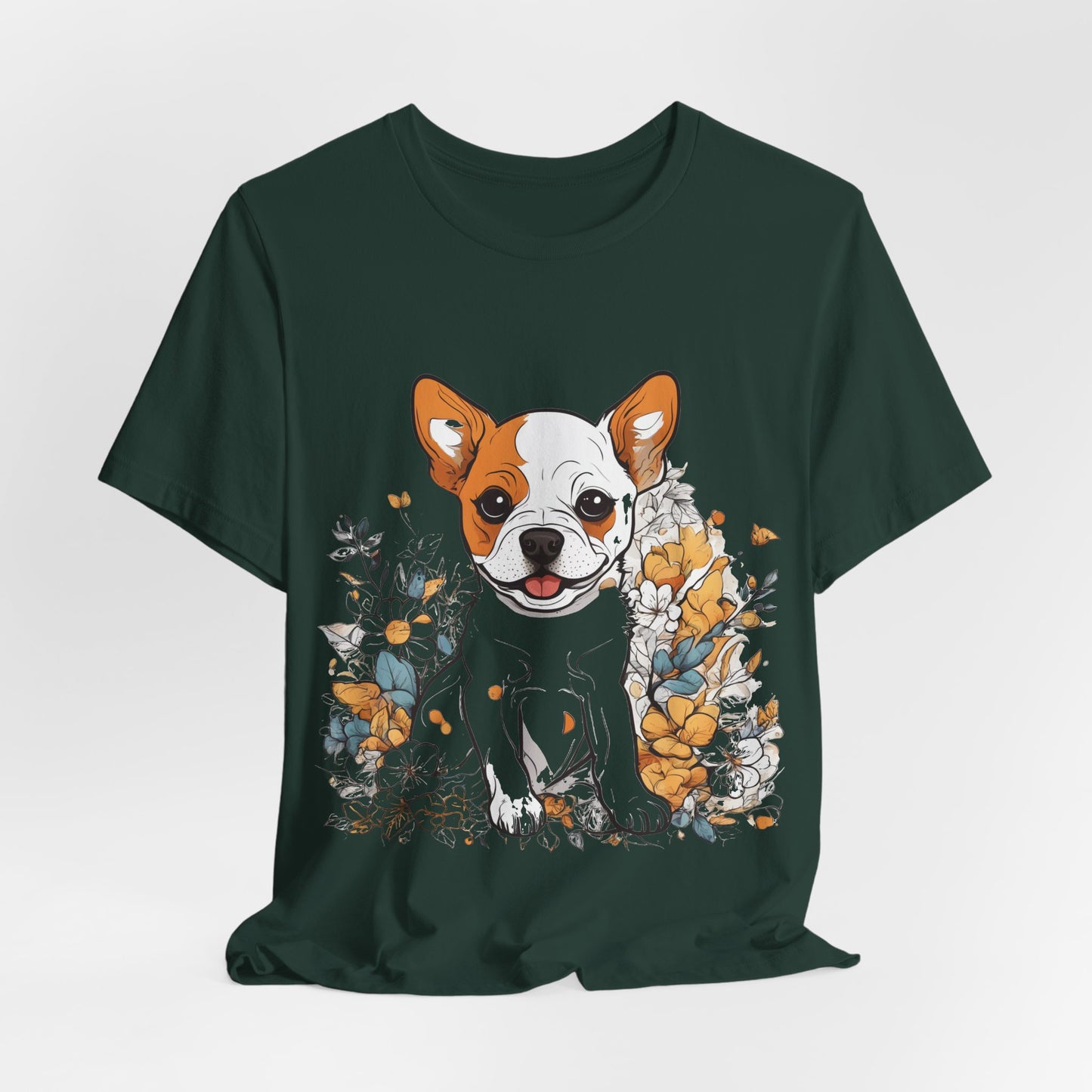 Adorable Pup T-Shirt | Cute Dog Lover Gift | Puppy Print Tee