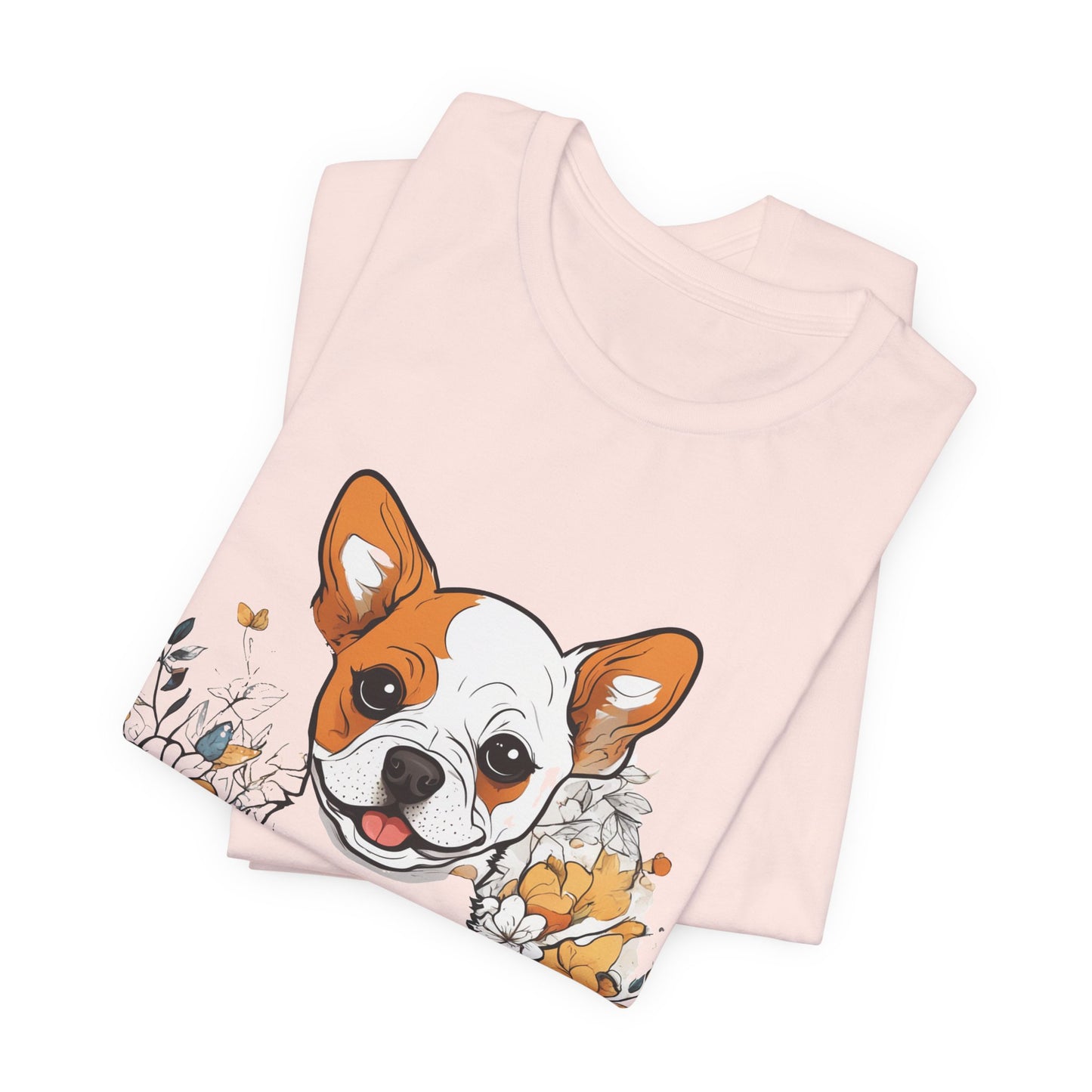 Adorable Pup T-Shirt | Cute Dog Lover Gift | Puppy Print Tee
