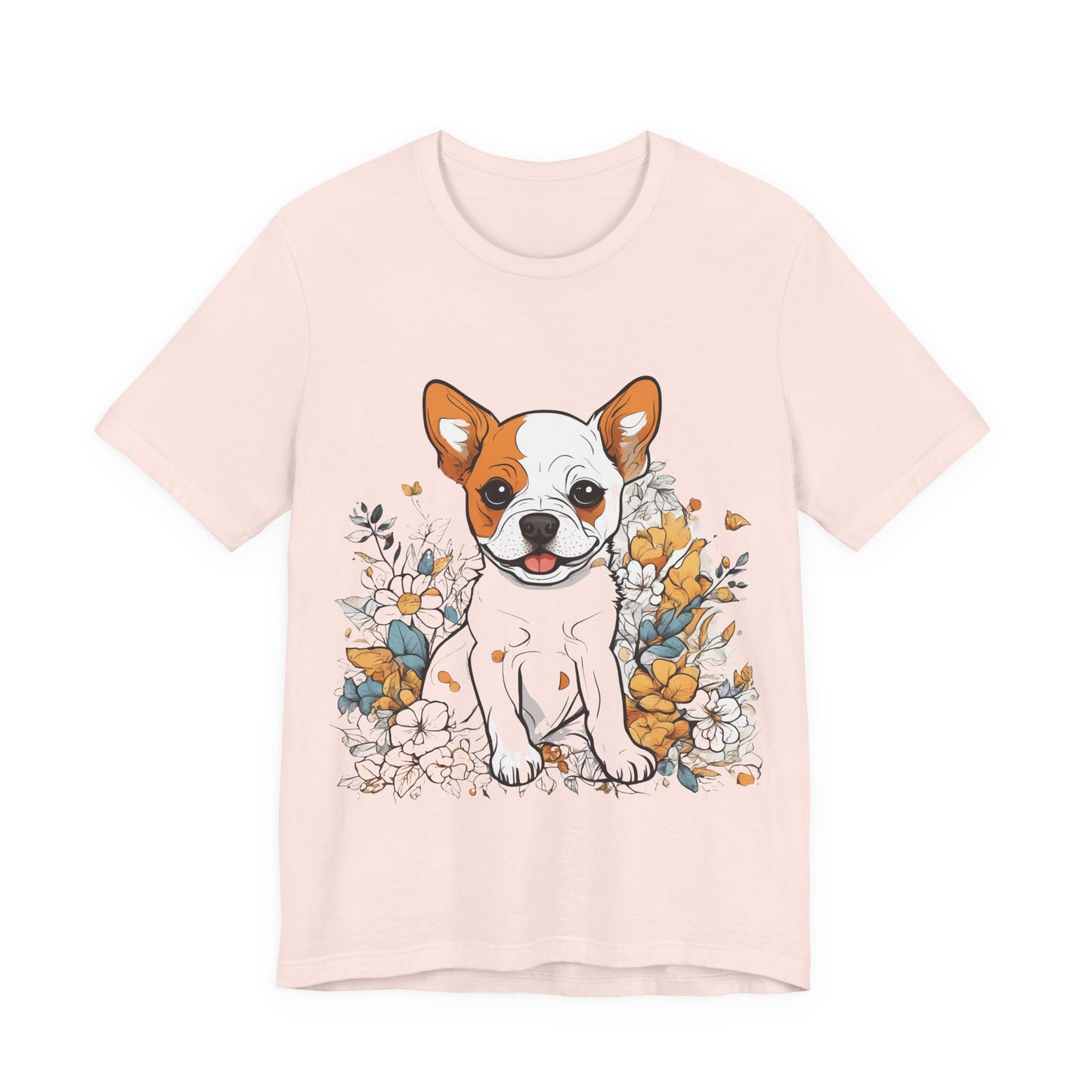 Adorable Pup T-Shirt | Cute Dog Lover Gift | Puppy Print Tee