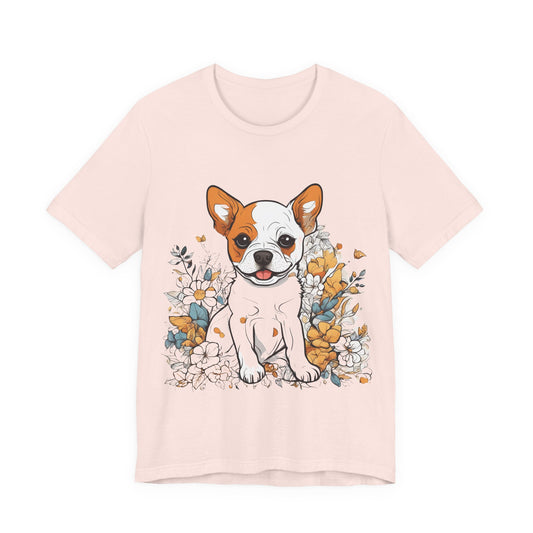 Adorable Pup T-Shirt | Cute Dog Lover Gift | Puppy Print Tee