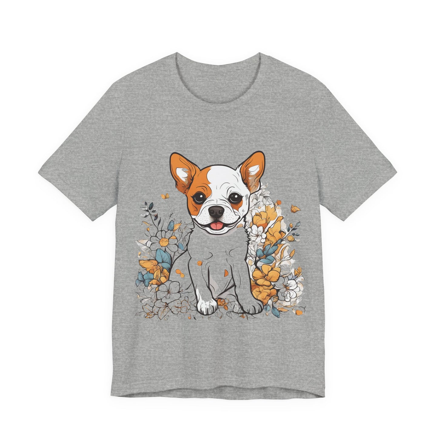 Adorable Pup T-Shirt | Cute Dog Lover Gift | Puppy Print Tee
