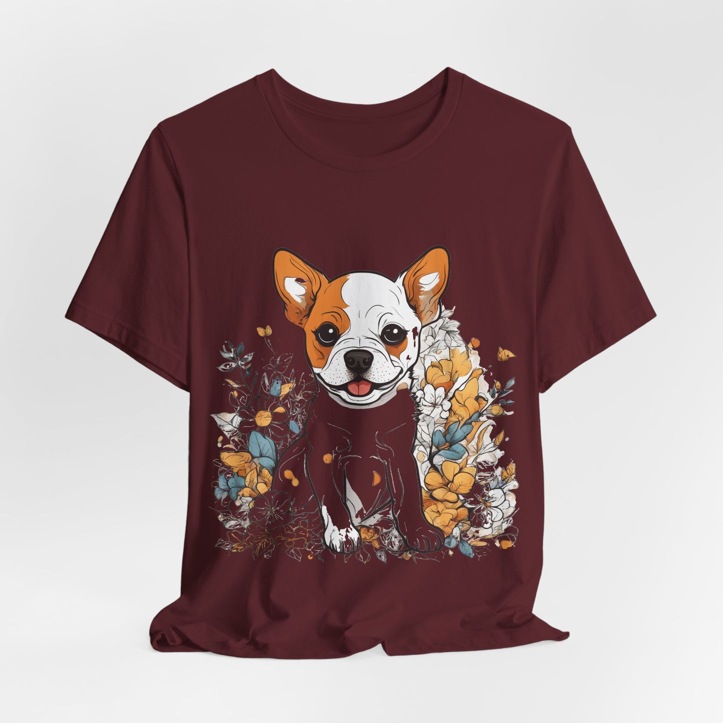 Adorable Pup T-Shirt | Cute Dog Lover Gift | Puppy Print Tee